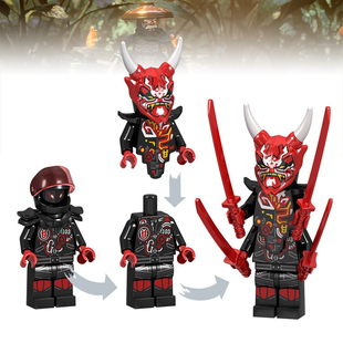 E先生加满都幻影忍者76043劳埃德吴大师杰寇凯拼装人仔玩具积木