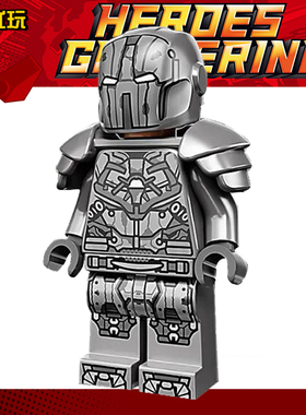 复仇者联盟4钢铁侠KM66036鞭索丧鞭第三方儿童拼装积木人仔玩具