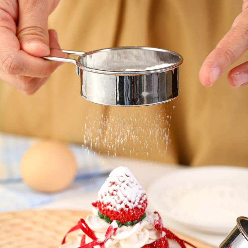 迷你不锈钢网面粉筛烘焙