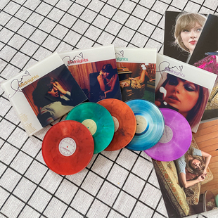 霉霉Midnights专辑亚克力冰箱贴创意磁吸贴血月赤褐月石蓝翡翠绿