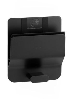 BOBRICK黑色系列干手器手机支架不锈钢纸巾盒垃圾箱婴儿护理台