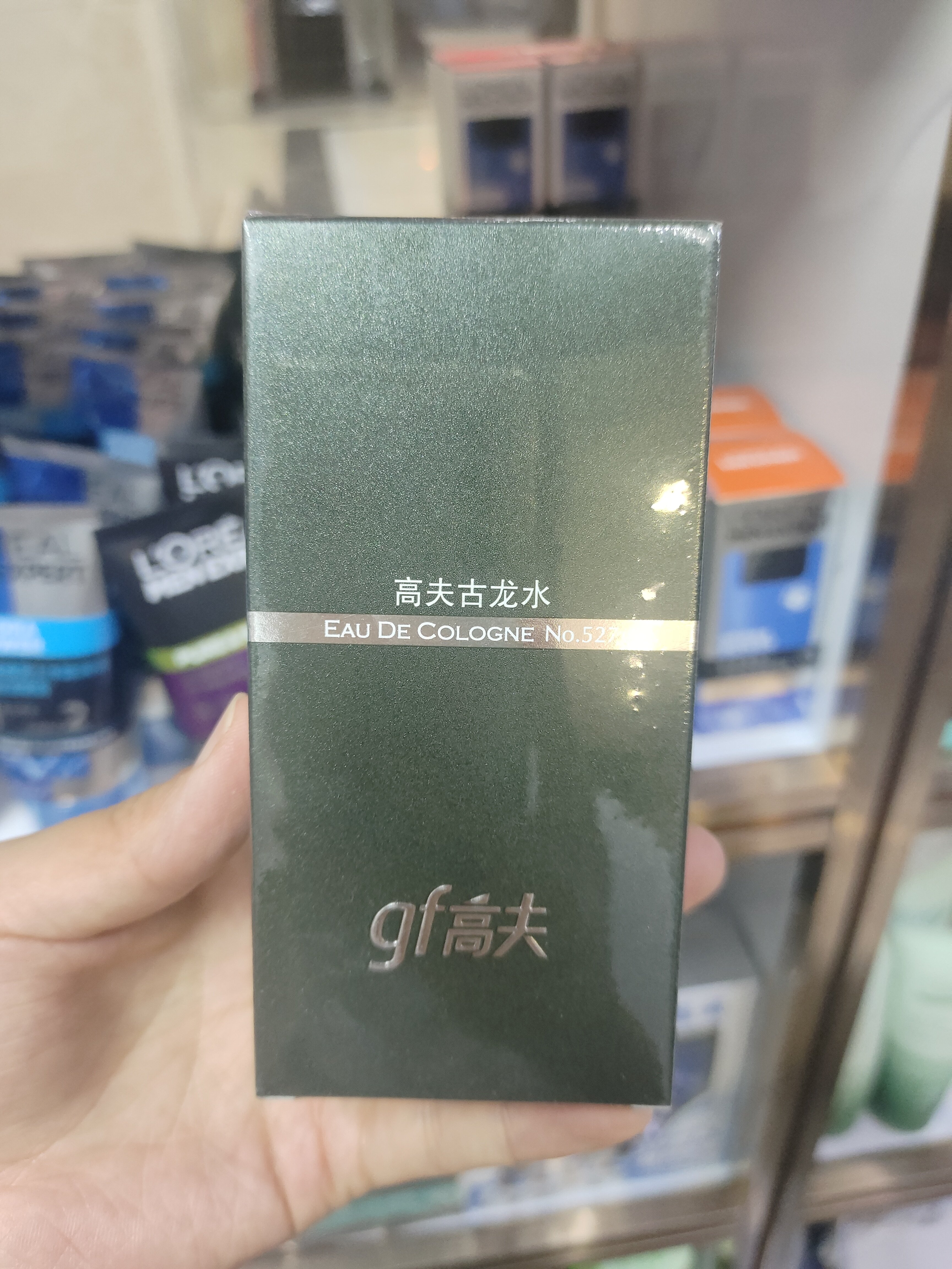 GF高夫No.527号香水松针香男士专用持久古龙香水淡香型ML60ml清新