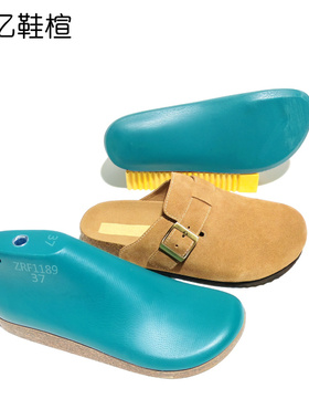 女款勃肯软木底包头拖鞋楦头足弓支撑外穿半拖鞋楦子鞋模ZRF1189