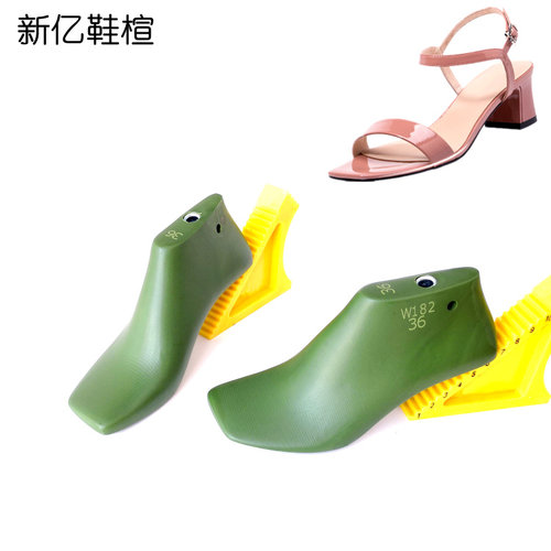 凉鞋楦头女方头跟高6.5cm凉鞋楦