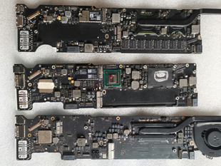 苹果MacBook Air A1907 1908 A1465 1466 A1502喇叭主板维修 升级