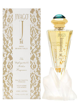Jivago 兹法高24k金 75ML EDT  102202 青岛仓 精装香水