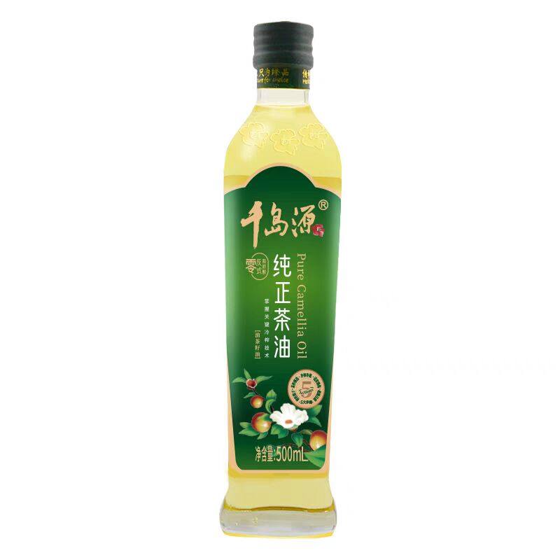 千岛源纯正茶油500ml瓶