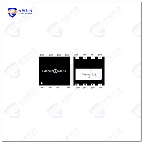 GPI90005DF88晶体管GaNFET  N-CH 900V 5A DFN8x8