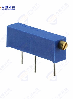 3006P-1-105《TRIMMER 1M OHM 0.75W PC PIN SIDE》