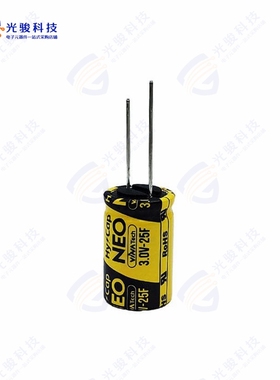 WEC3R0256QG《25F 3.0V 16*25 EDLC》