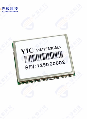 YIC51612EBGGBL5《RF RCVR GNSS/GPS L1+L5 MODULE》