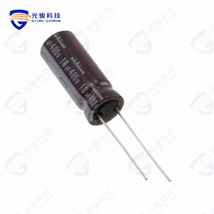 18UF ALUM CAP 400V RADIAL 20% UCY2G180MPD1TD