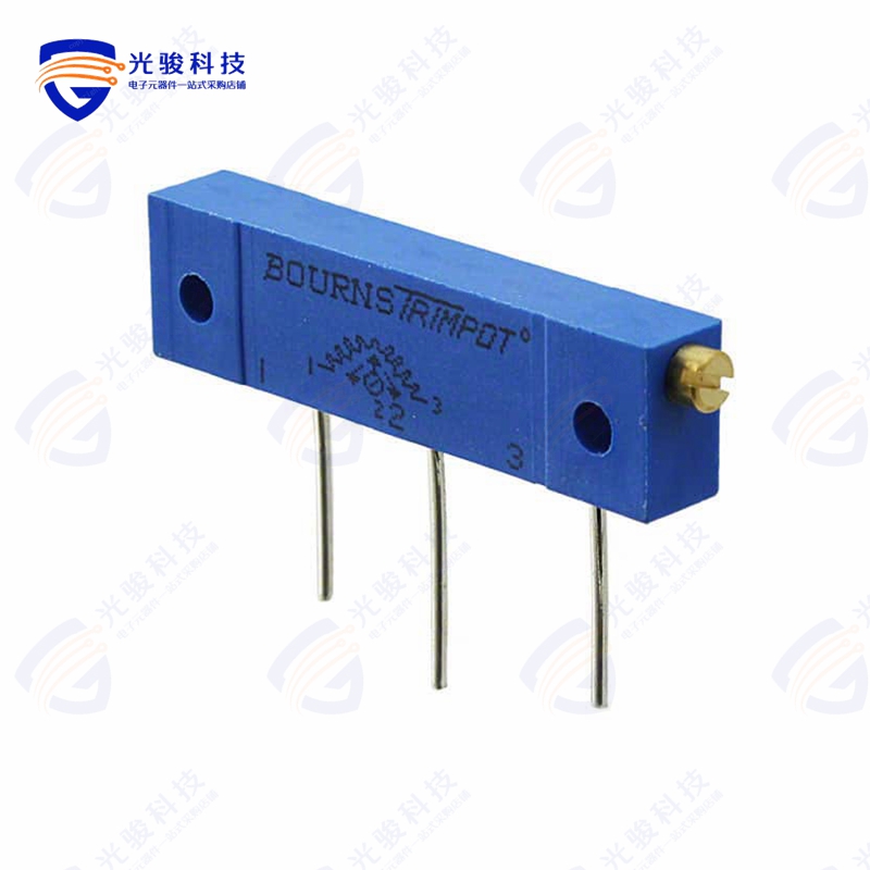 3059Y-1-221LF《TRIMMER 220 OHM 1W PC PIN SIDE》