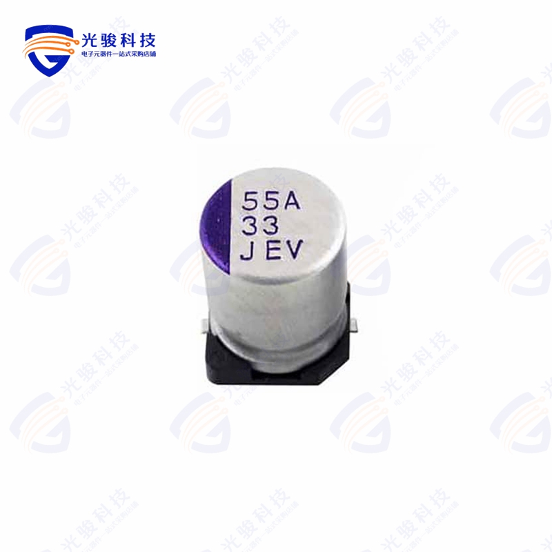 25PSV220M8X10.5《CAP ALUM POLY HYB 220UF 25V SMD》