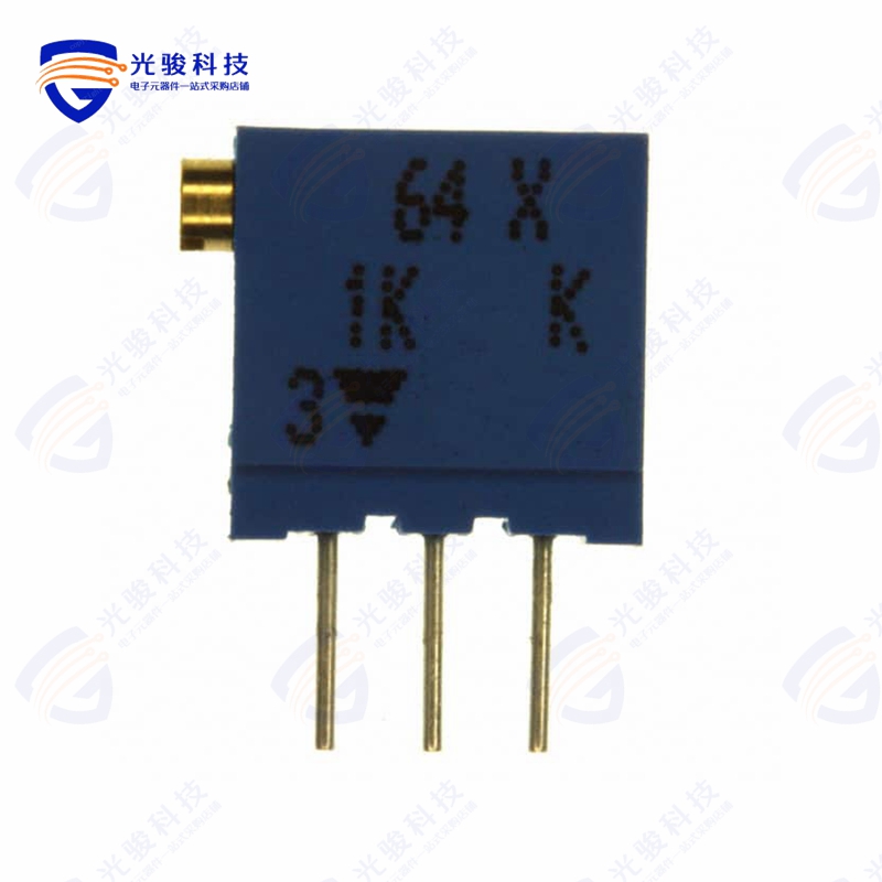M64X102KB40《TRIMMER 1K OHM 0.5W PC PIN SIDE》