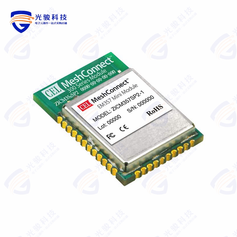 ZICM357SP2-1C-R《RX TXRX MODULE 802.15.4 CAST SMD》