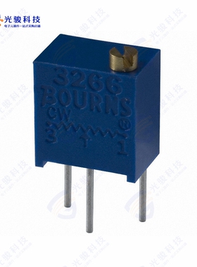 3266W-1-123LF《TRIMMER 12K OHM 0.25W PC PIN TOP》