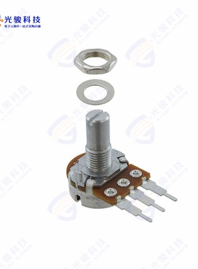 P160KN2-0EC15B50K《POT 50K OHM 1/5W PLASTIC LINEAR》