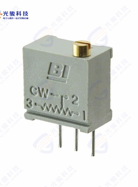 68WR100LF《TRIMMER 100 OHM 0.5W PC PIN TOP》