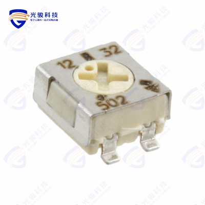 TS53YL103MR10《TRIMMER 10K OHM 0.25W GW TOP ADJ》