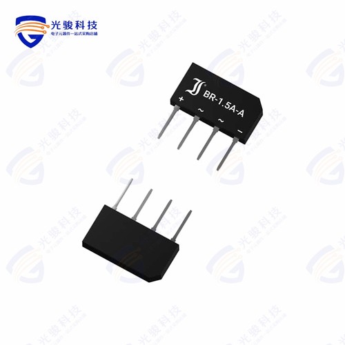 B80C1500A《1PH BRIDGE 19X10X3.5 160V 2.3A》