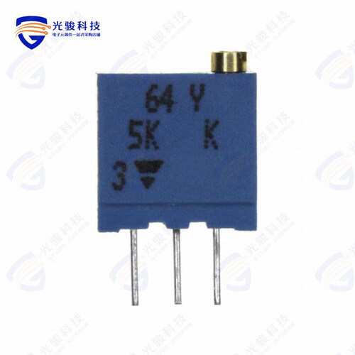 M64Y502KB40《TRIMMER 5K OHM 0.5W PC PIN TOP》