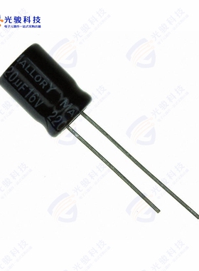 SK221M016ST《CAP ALUM 220UF 20% 16V RADIAL》
