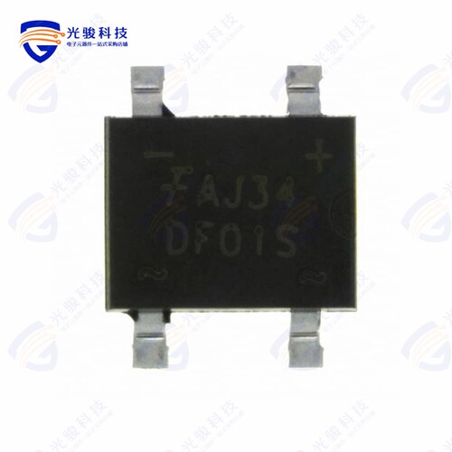 DF01S1《BRIDGE RECT 1PHASE 100V 1A 4SDIP》