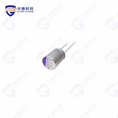 16SEPG150M《CAP ALUM POLY 150UF 20% 16V T/H》