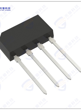 KBPF406G晶体管BRIDGE RECT 1PHASE 800V 4A KBPF