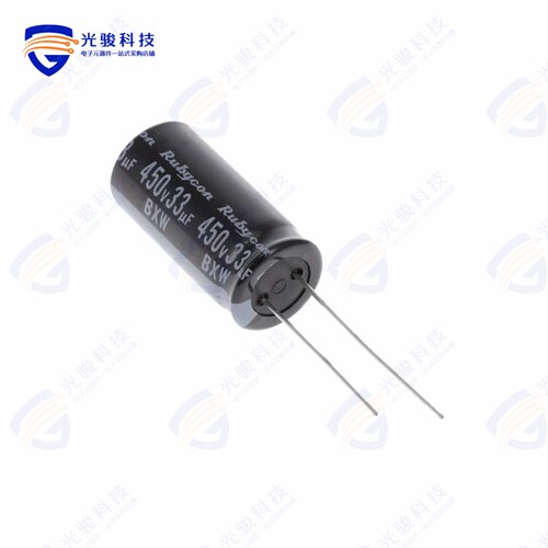 450BXW33MEFR12.5X25《CAP ALUM 33UF 20% 450V RADIAL》