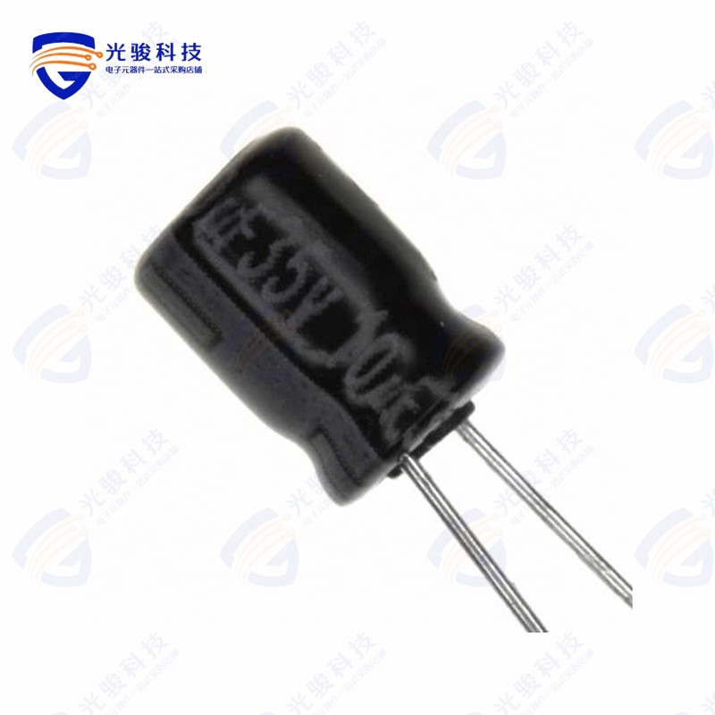 ECE-A1VKA100《CAP ALUM 10UF 20% 35V RADIAL》