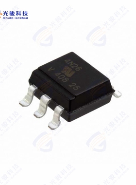 4N26-X009T《OPTOISO 5KV TRANS W/BASE 6SMD》