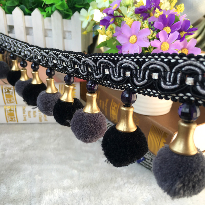 天河花边档次欧式配件窗帘花边珠子流苏大杨梅球吊穗卧室家居装饰|msdalam kategori rumah Fabrik, Langsir dan aksesori langsir, aksesori aksesori, Lace/Lace - dari Buy2taobao.com untuk memberikan perkhidmatan ejen Taobao profesional membeli