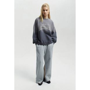 401 外贸原单LIM 坞印花休闲宽松圆领渐变卫衣2526 好莱 1740