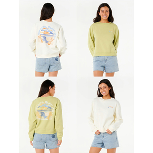 url沙丘舞者宽松休闲百搭加绒圆领运动衫 1829 外贸原单Rip