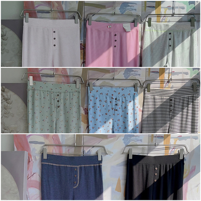 Cot*tonon华夫格睡裤