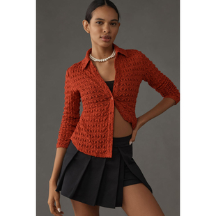 外贸原单San*ctuary收腰褶皱衬衫设计感显瘦长袖上衣 多色 1864