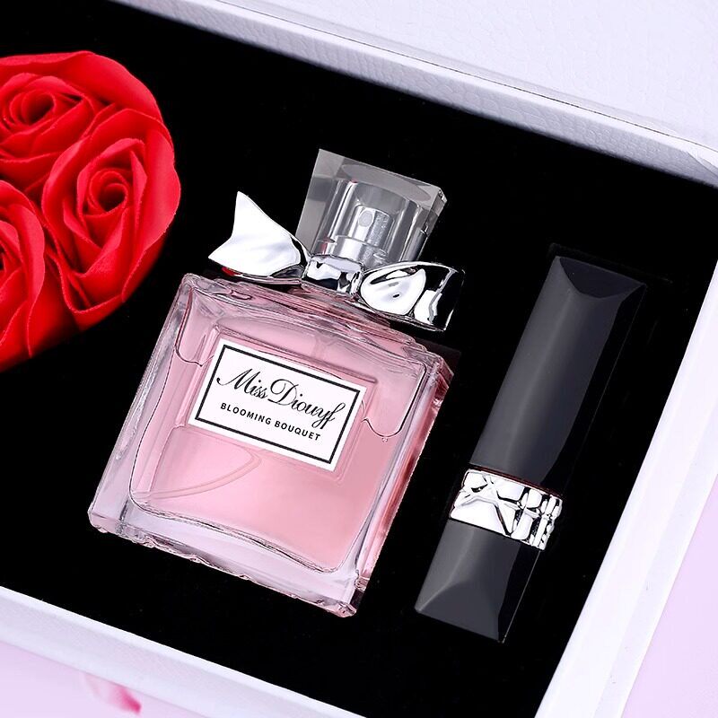 正品迪奥诗丹花漾甜心小姐香水女士持久淡香送女友生日礼物口红礼