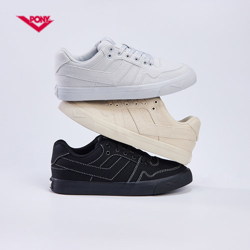 PONY男女同款时尚休闲滑板鞋