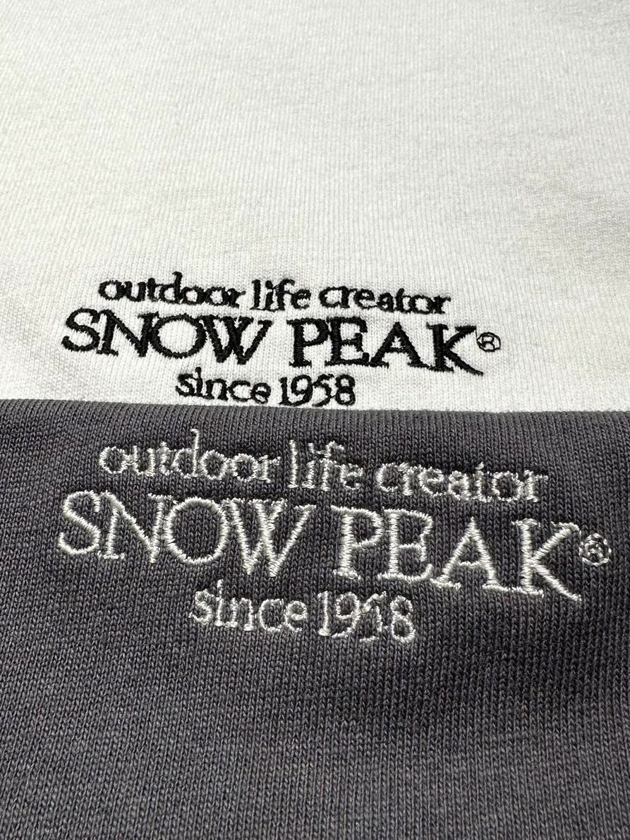 spot Snow Peak X Roths совместная печать короткими рукавами футболка весна и лето мужчина и женщина пара кемпинг футболки