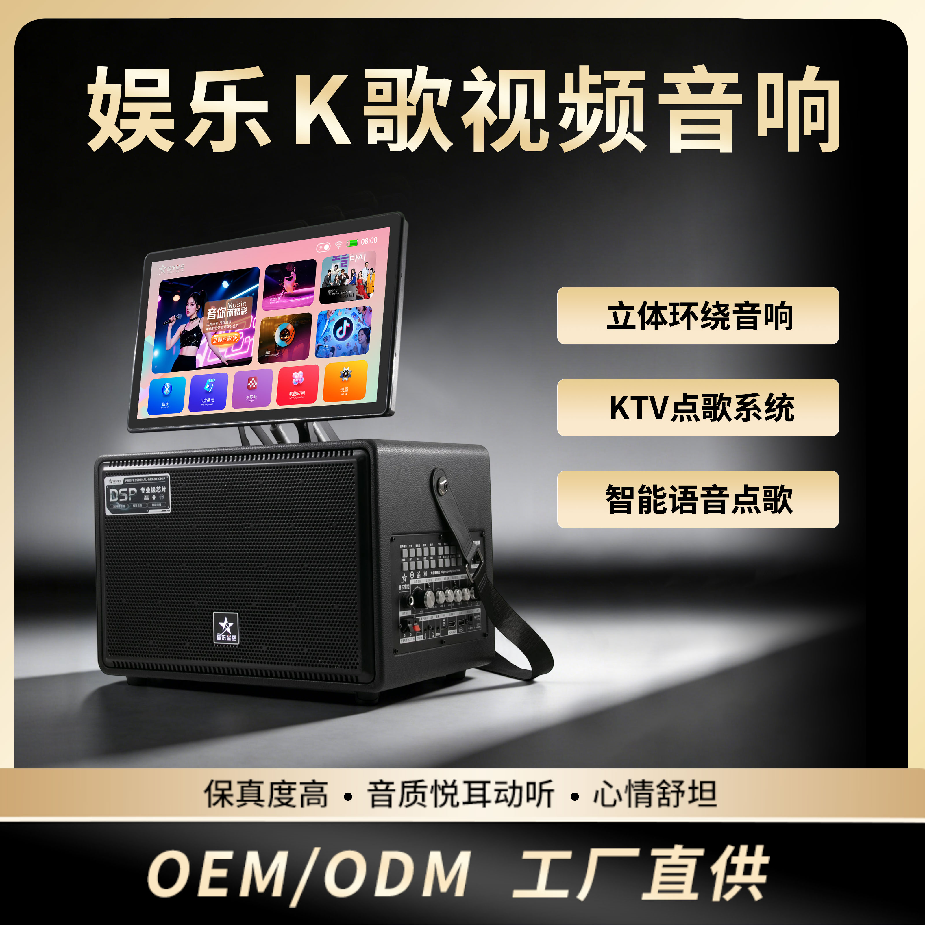 音乐星空户外K歌一体机