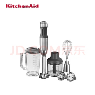 KitchenAid手持料理棒宝宝辅食机多功能电动家用搅拌榨汁绞肉机