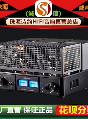 工厂直营店 Willsenton/威声顿R800i胆机300B推845管发烧HIFI功放
