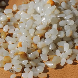 【小胡子玉器】和田玉籽料边角打磨小子 一颗69.99元 手链 项链