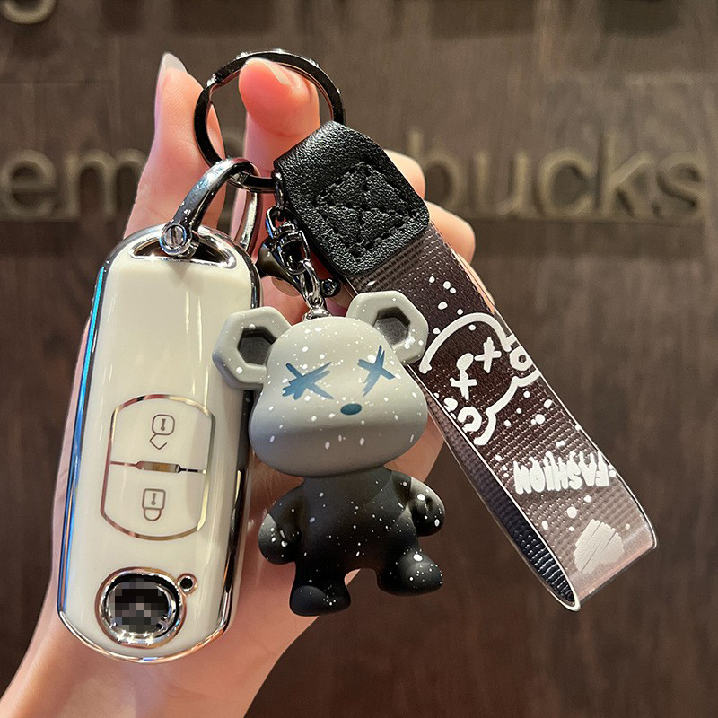 马自达钥匙套昂克赛拉时尚钥匙包