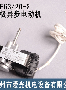 爱光商用热风循环风机消毒柜电机马达罩极异步电动机YJF63/20-2