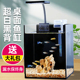 超白鱼缸小型客厅小鱼缸生态玻璃缸斗鱼金鱼缸家专用桌面造景全套