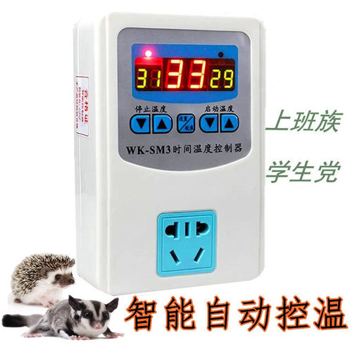 非洲迷你刺猬自动温控器电子开关