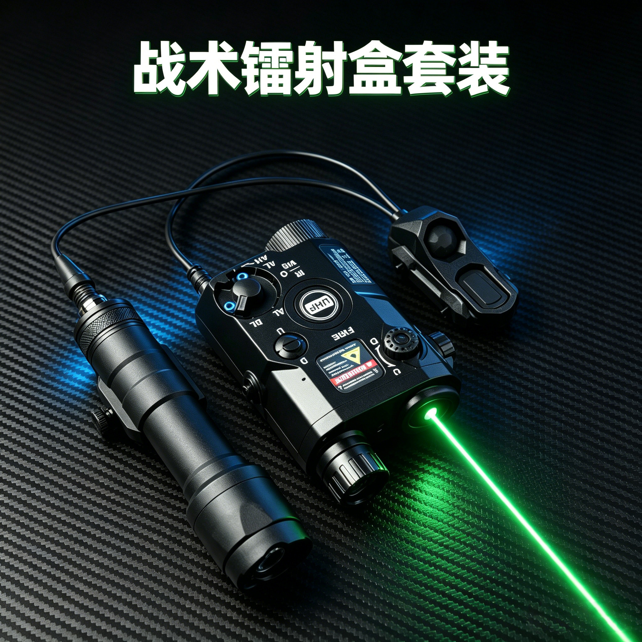 PEQ-15红绿镭射指示器AXON双控